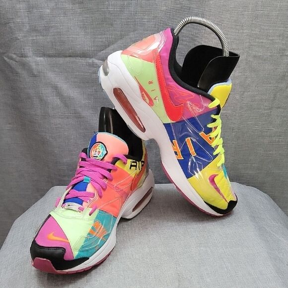NIKE AIR MAX LIGHT 2 Men\'s SIZE 13 ATMOS BLACK BRIGHT CRIMSON BV7406 001 main image 8